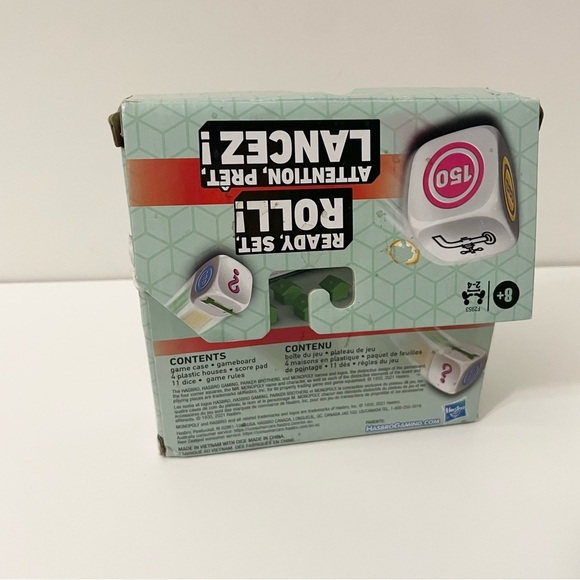 Hasbro Monopoly Diced Fast Paced Dice Game - Picture 4 of 11